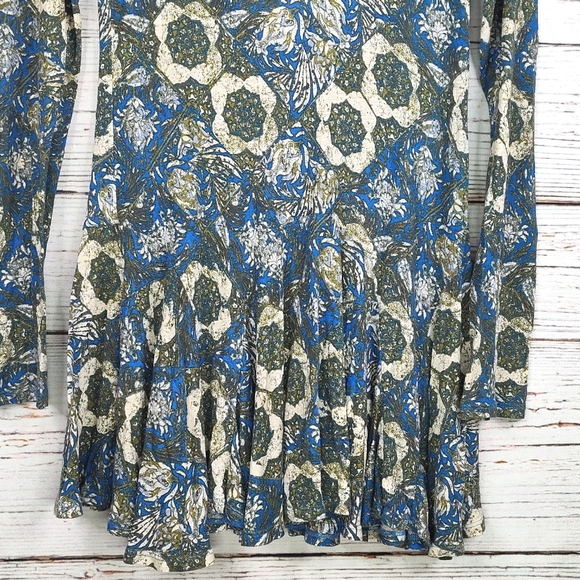 Free People Annabelle Printed Tunic or Mini Dress - Picture 5 of 10